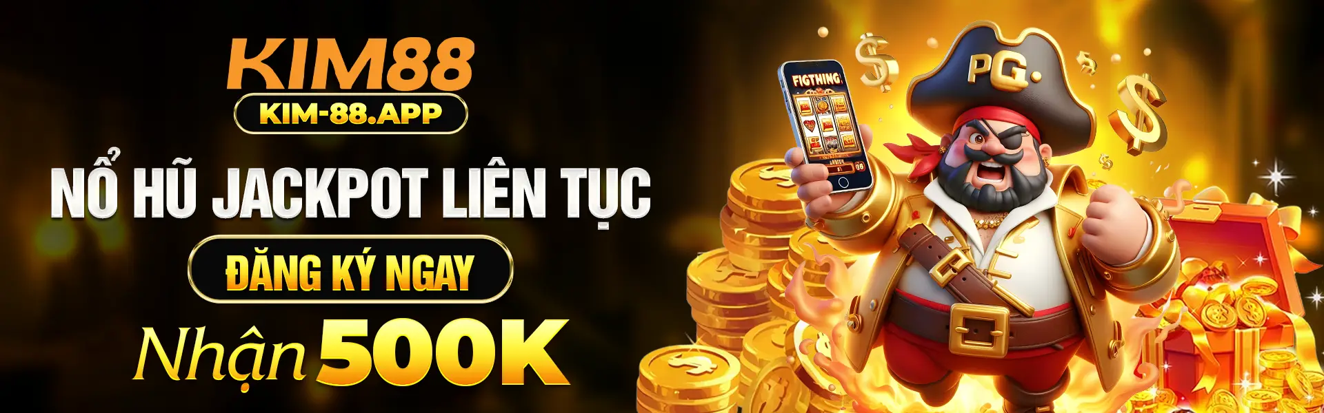 Nổ hũ jackpot liên tục, đăng ký ngay nhận 500k